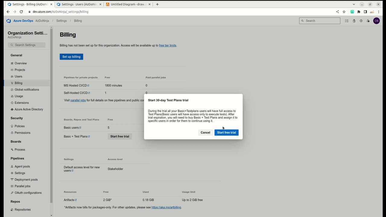 45. Activate Azure Test Plan
