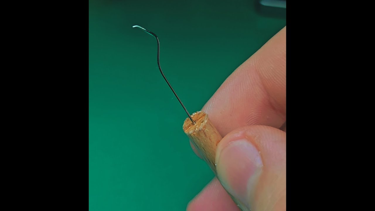 Homemade Hairspring Manipulation Tool - A Tool That'll Save Your Hairline