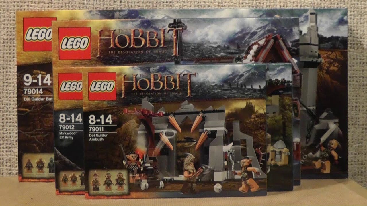 LEGO HOBBIT Pustkowie Smauga - NOWOŚCI GRUDZIEŃ 2013