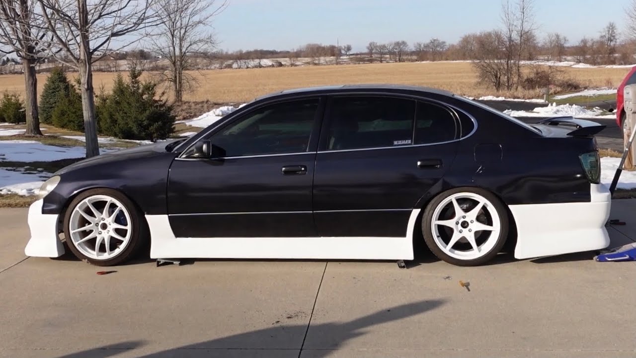 Fitting Bn Sports Bodykit on our Manual GS400!