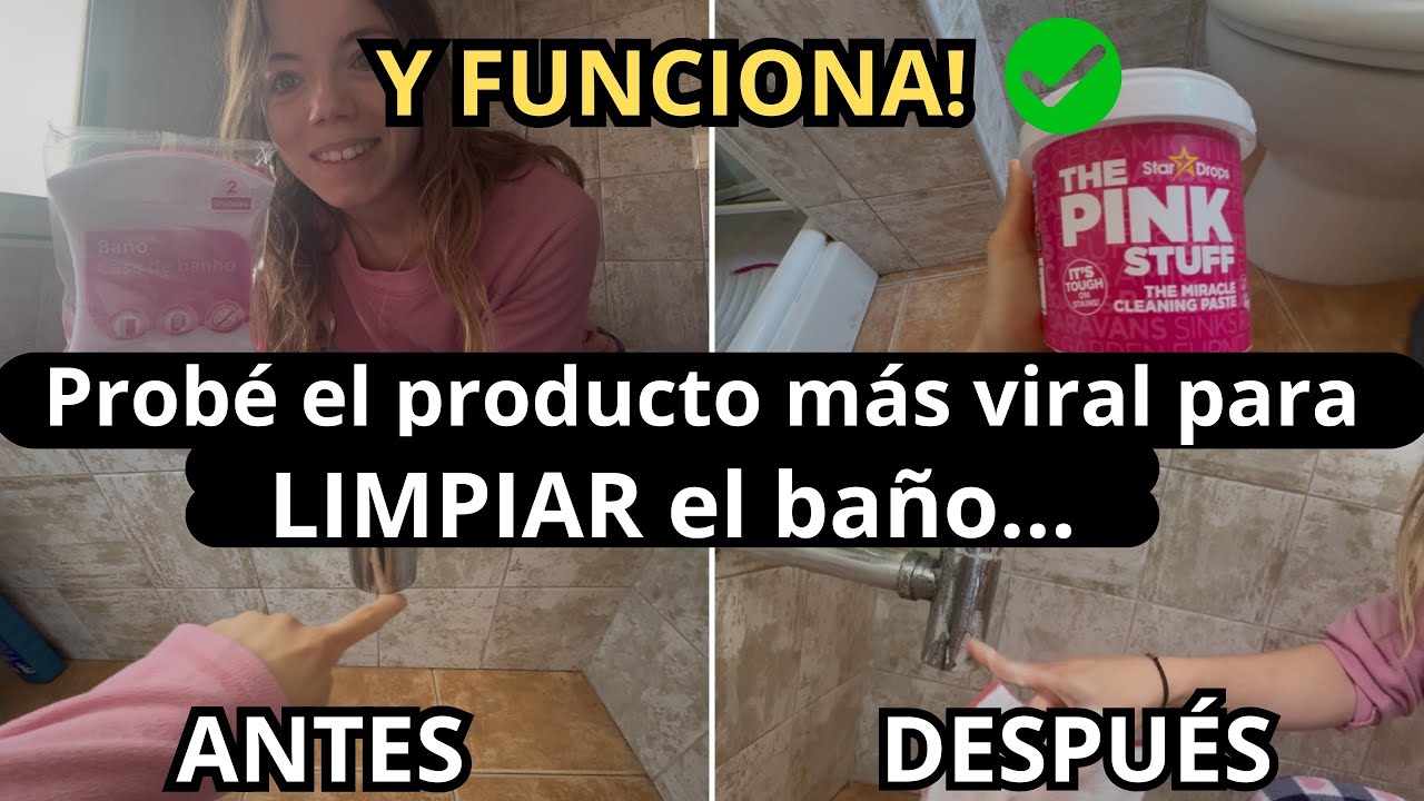 Probé el producto más viral para LIMPIAR el baño… ✨🧼¡Y FUNCIONA! ✅[NO ES SPONSOR] 🔥