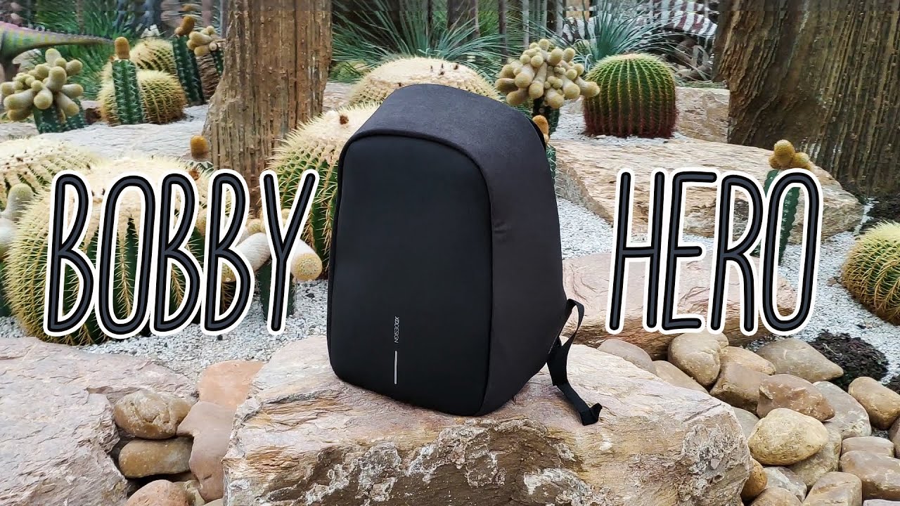 Bobby Hero - рюкзак с защитой от краж!