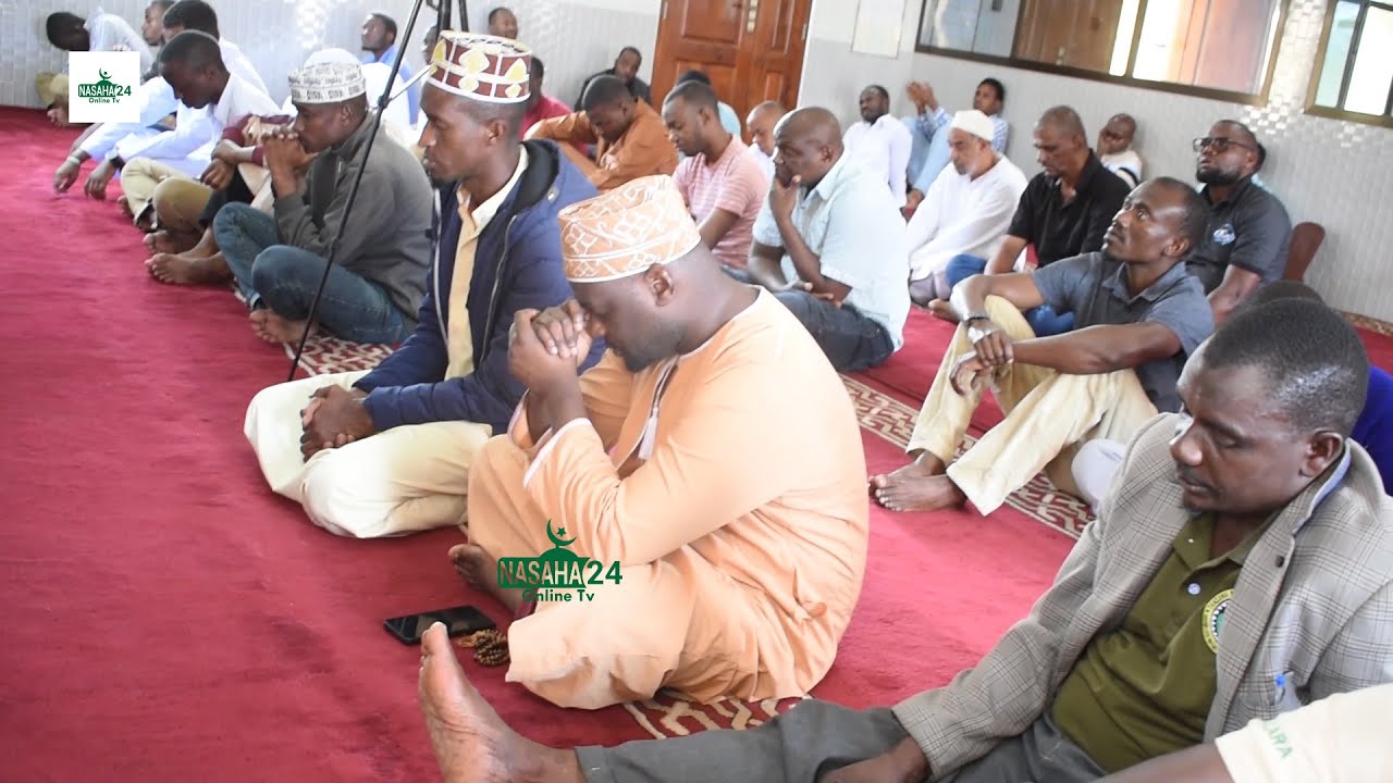 IBADA YA SWALA KWA WAISLAMU IKITEKELEZWA VYEMA MATUKIO MAOVU NA UHALIFU VITAEPUKIKA