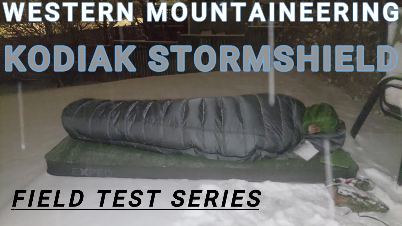 Полевые испытания Western Mountaineering Kodiak Stormshield