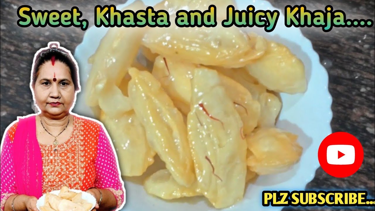 Sweet, Khasta and Juicy Khaja | Crispy Khaja Sweet Recipe | Yummy | ❤️