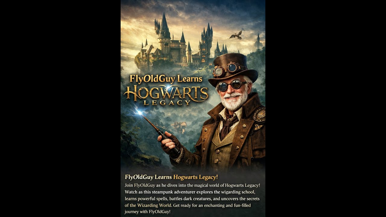 FlyOldGuy Learns Hogwarts Legacy 11/5