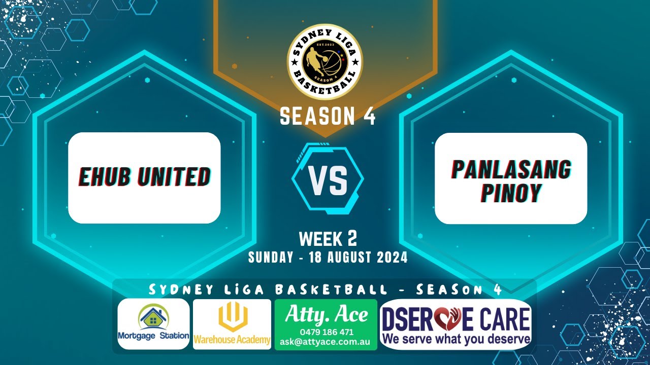 SLB Season 4 - Week 2: eHub United vs Panlasang Pinoy Game Video