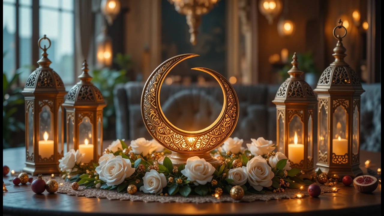 Uplifting Ramadan Music 🌙 Joyful Arabic Instrumental for Happy Ramadan Vibes