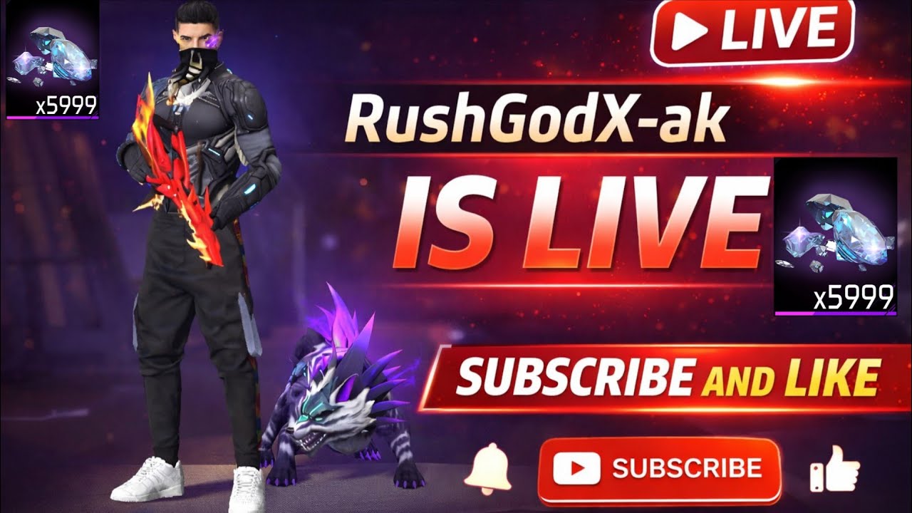 Live streaming of RushGodX