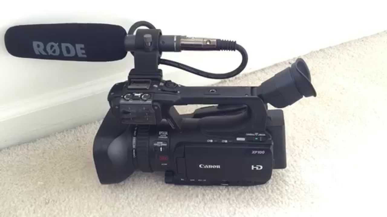 Canon XF100 Tips And Tricks