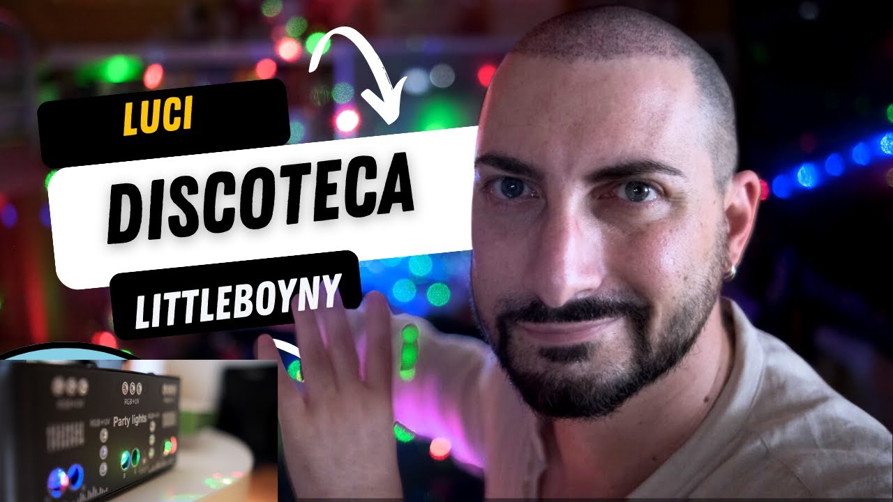 Luci Discoteca Littleboyny, vai con i PARTY!
