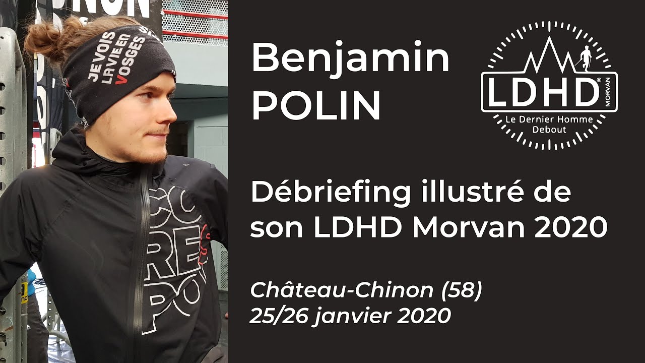 Benjamin Polin sur le LDHD Morvan 2020