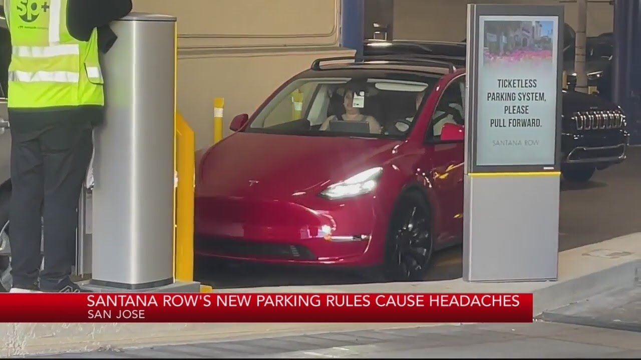 Santana Row's new parking rules causes frustration in San Jose