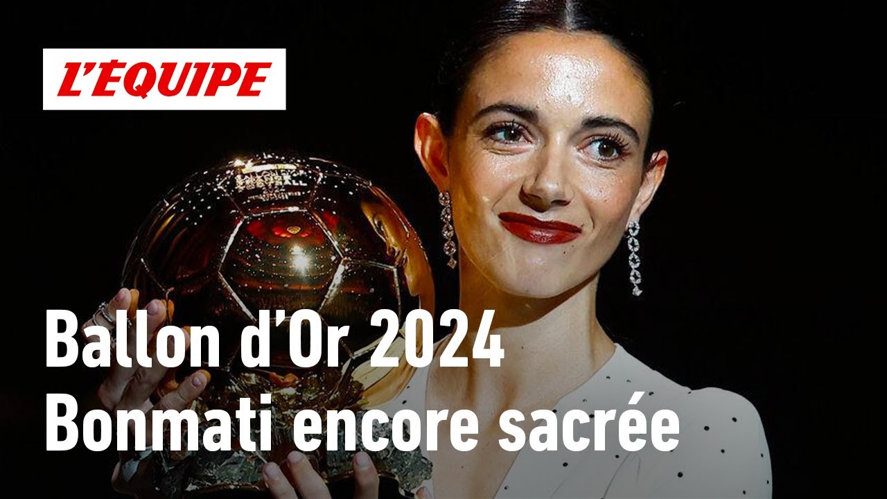 Ballon d'Or 2024 - Aitana Bonmati remporte un nouveau Ballon d'Or féminin