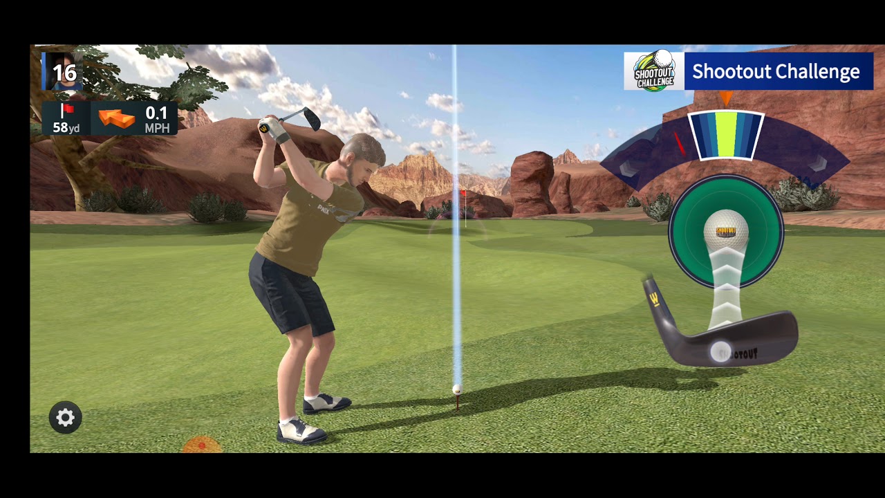 Golf King World Tour | Shoot Out Challenge | Awesome Shots in the game