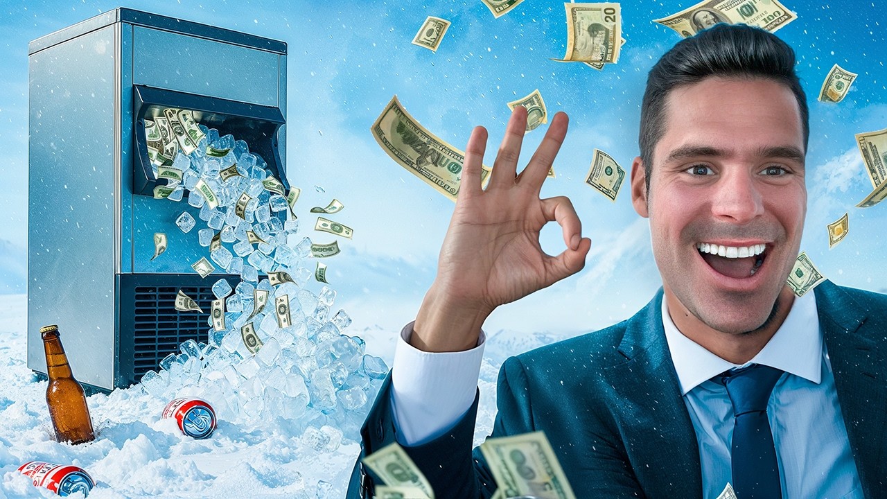 Así Funciona el Negocio del HIELO ¿El mas RENTABLE?