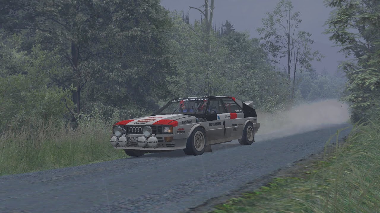 Mitropa Rally Cup 2025. MRC25- Rebenland Rallye (Audi quattro Grp4)