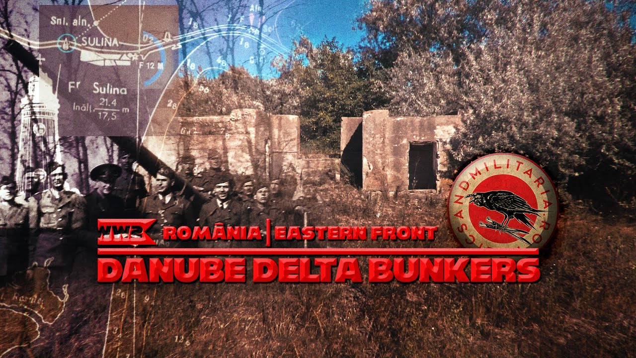 DANUBE DELTA  WW2 BUNKERS & FORTIFICATIONS - SULINA, TULCEA , ROMANIA