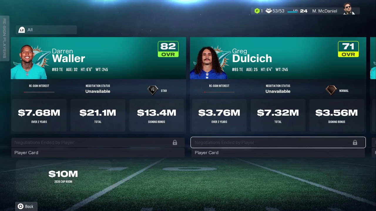 Band Offs vs Ken Bengals