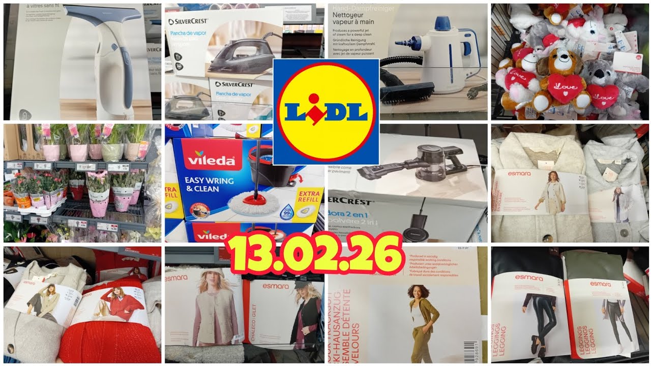 LIDL BAZAR 🛒 ❤️  ROPA Y HOGAR 13.02.26 @Amunaysuscosas 