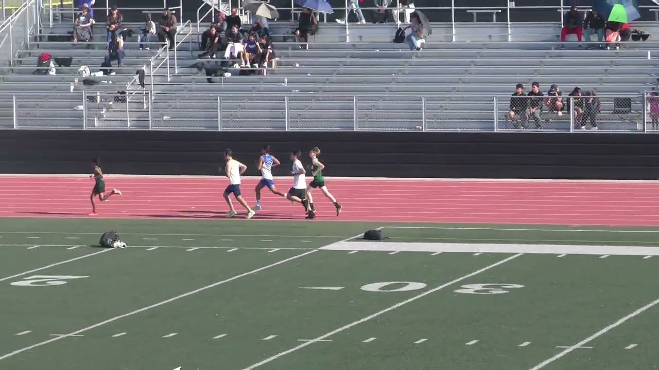 2026 California High All Comers-Boys 1600m,  Heat 1.  All comers race-2 