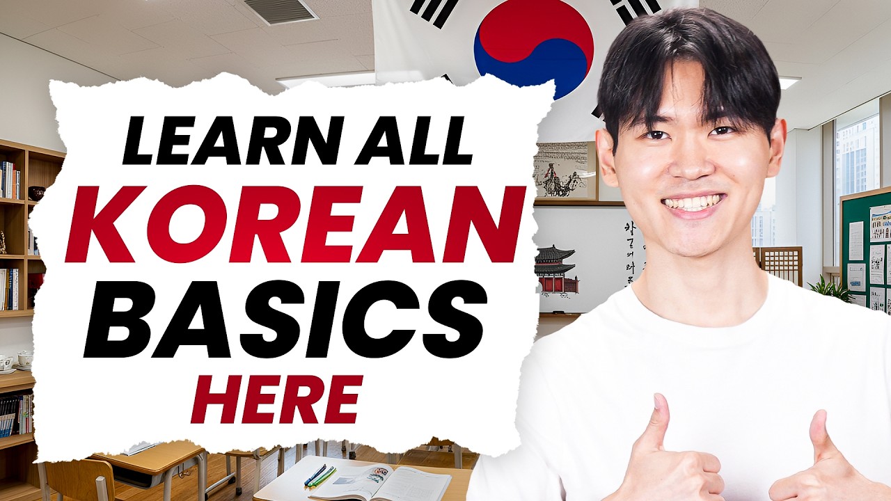 Korean for Beginners | The Basics You Need to Know To Start Speaking