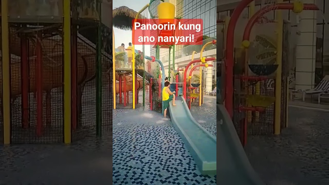 Bata nahulog sa slide