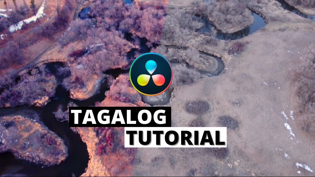 Davinci Resolve 17 | Basic Color Grading | Tagalog Tutorial