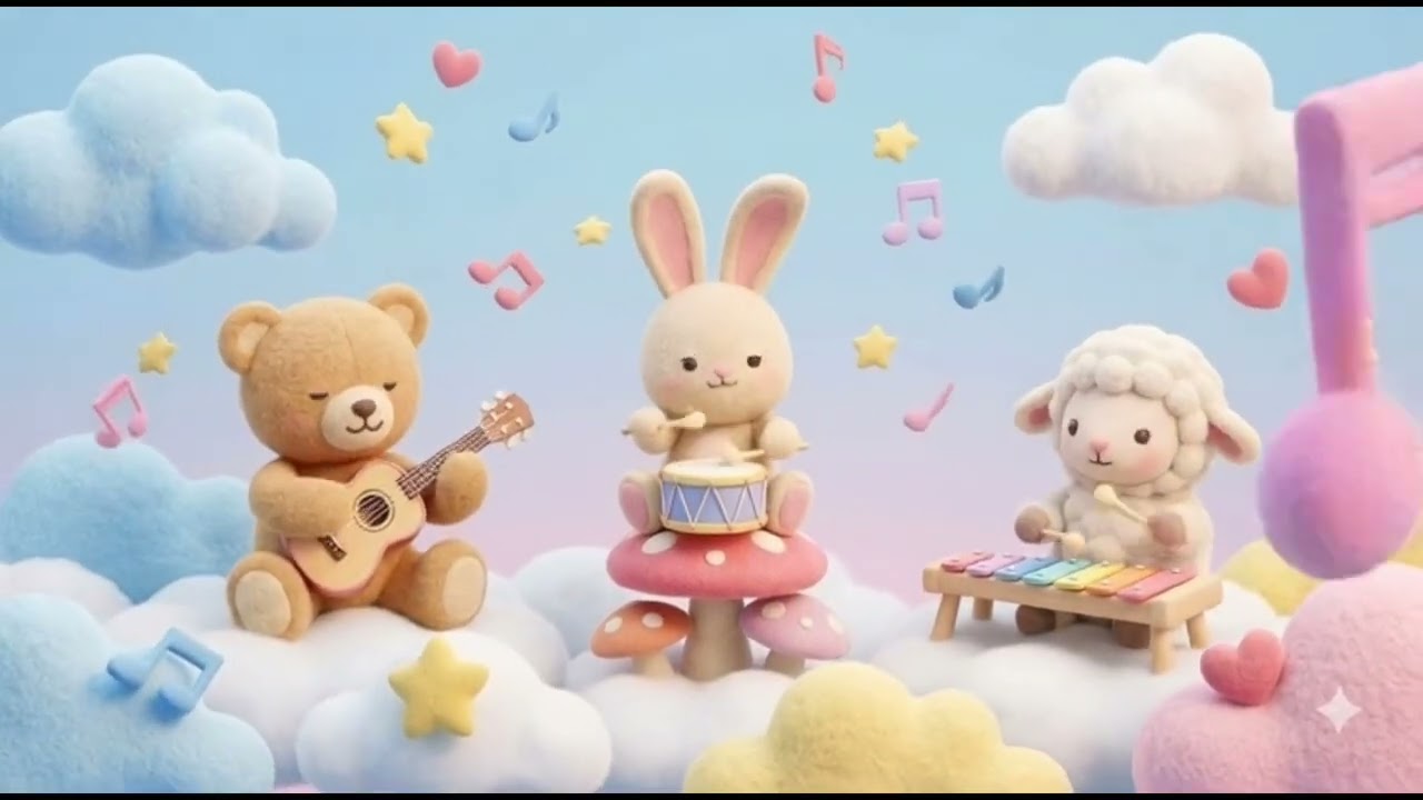 Calm Baby 5min - Fluffy Baby Music BM5-001