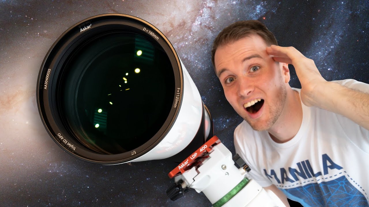 Was für ein Monster! Askar 160 APO Unboxing & erster Eindruck #astrofotografie