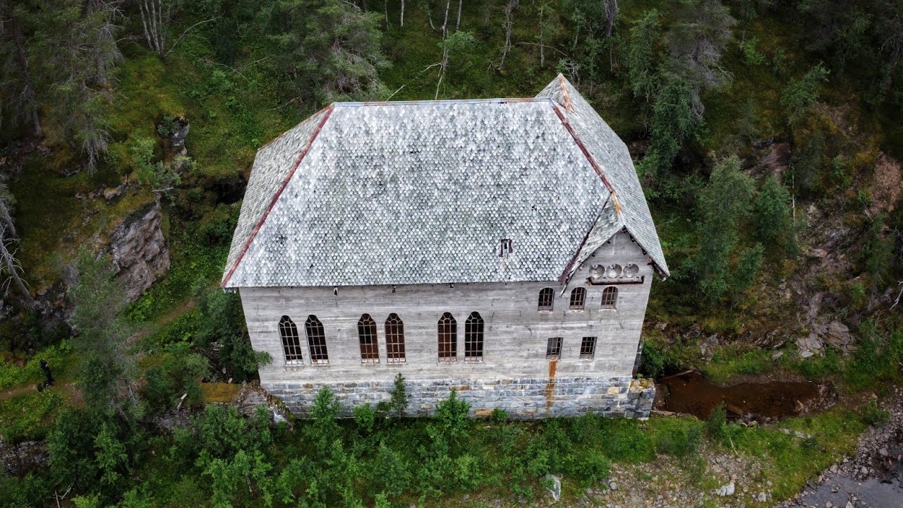 Eidsfossen Kraftverk by Drone (Norway 2021  Part 3)