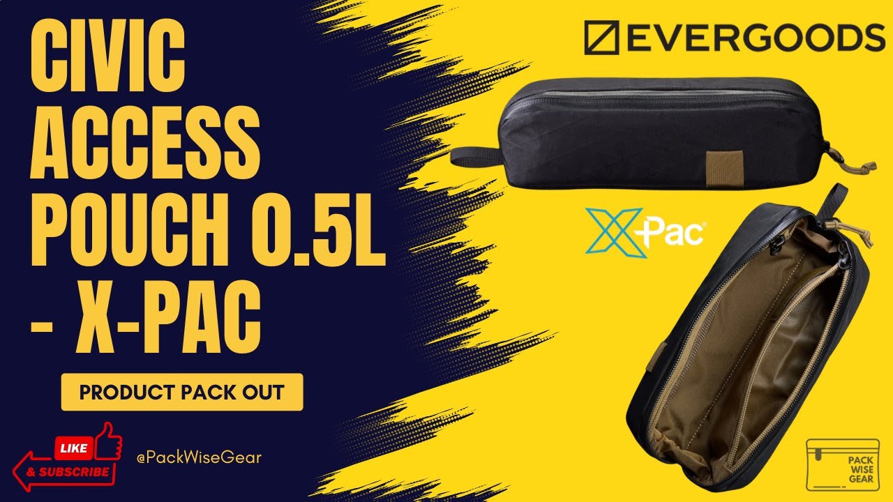 Обзор и упаковка EDC-сумки Evergoods CAP 0.5L X-Pac