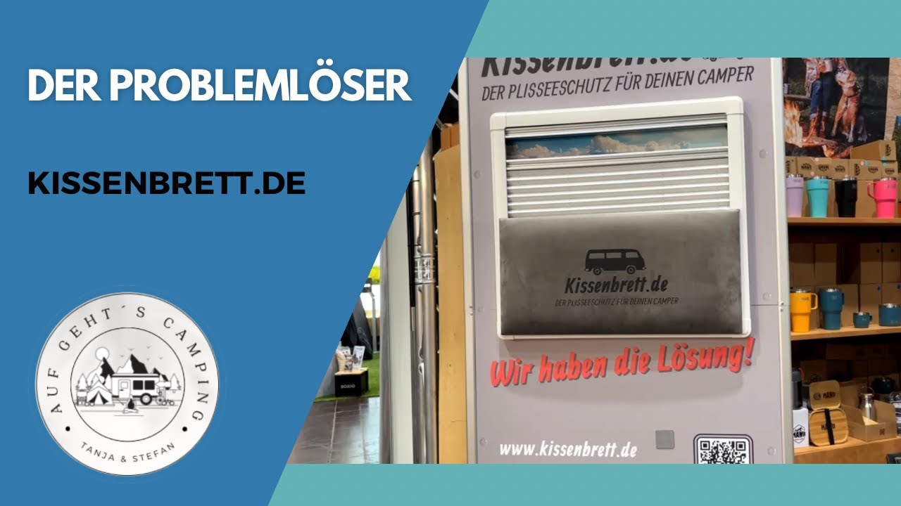 Nie mehr kaputte Plissees, mit Kissenbrett.de