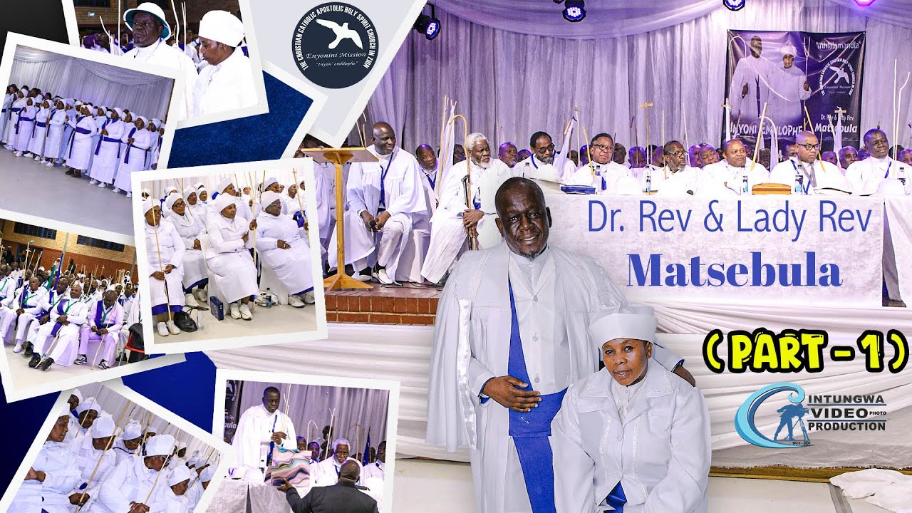 Inkonzo Yoku Phakanyiswa Dr. Rev & Lady  Matsebula (Part - 1) Inyoni Emhlophe - Noordgasig - Soweto