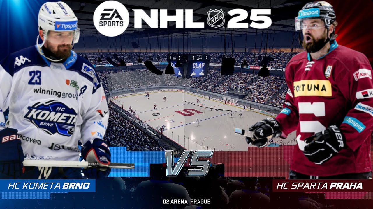 |NHL25| HC Sparta Praha/HC Kometa Brno Predikce 52. kola 🏒