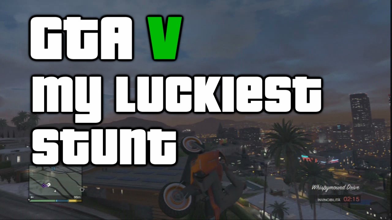 MY LUCKIEST STUNT EVER!!!