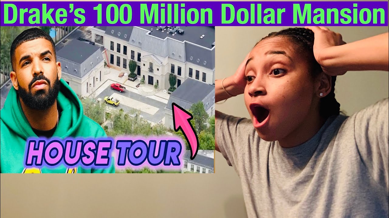 Drake | 100 million mansion tour | reaction