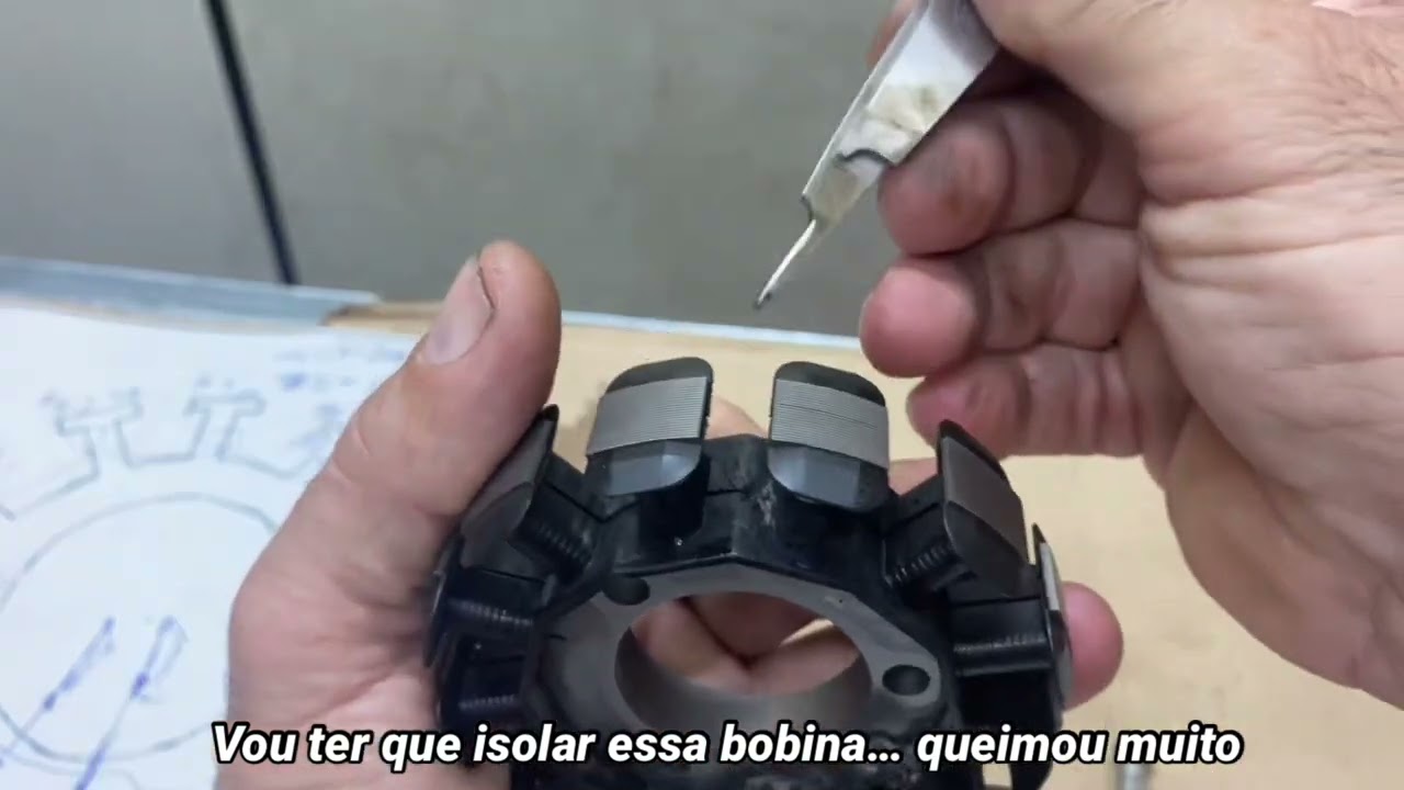 FAZER 150 YAMAHA COMO RECUPERAR O ESTATOR