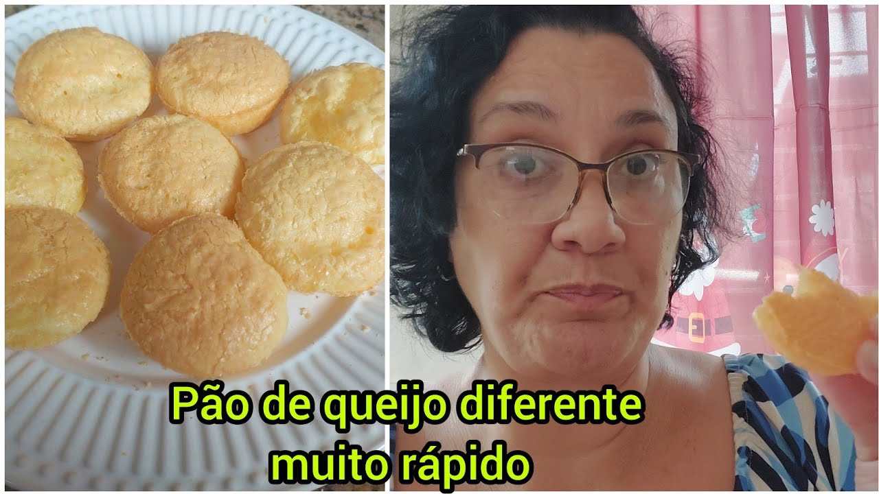 Testando receita de p&atilde;o de queijo com tapioca