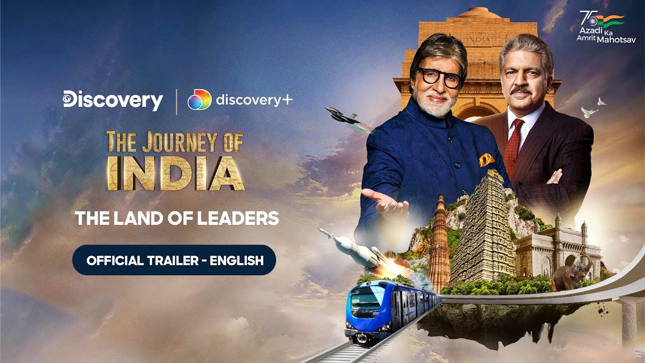 The Journey Of India | Land Of Leaders | Official Trailer - English | Discovery Channel India
