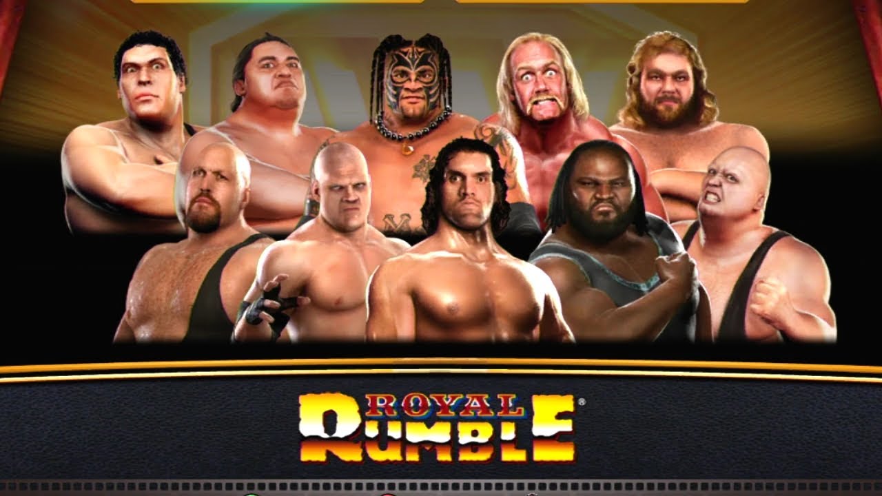 WWE Legends of Wrestlemania | 10-man Royal Rumble match