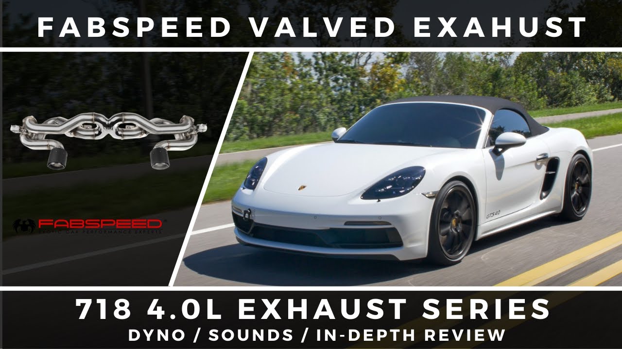 718 4.0L: Fabspeed Valved Exhaust w/OAPs (Dyno / Sounds / Review)