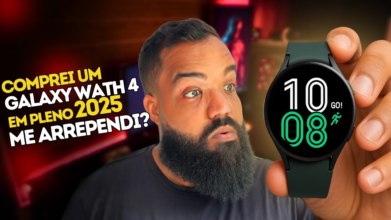 Galaxy Watch 4 Ainda Vale a Pena em 2025? Testei e Te Conto Tudo!