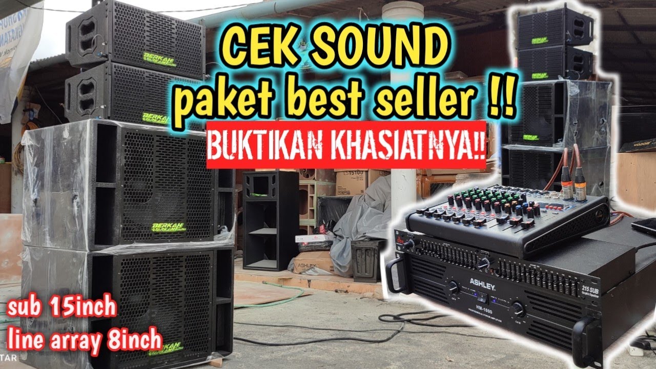CEK SOUND LAGI PAKET SOUND RUMAHAN SIAP BUNYI !!