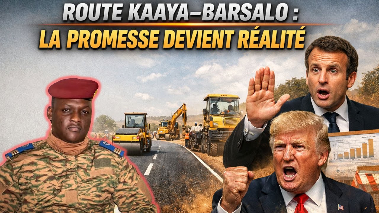 Ibrahim Traoré : Route Kaaya-Barsalo, moteur de transformation économique et de mobilité au BF