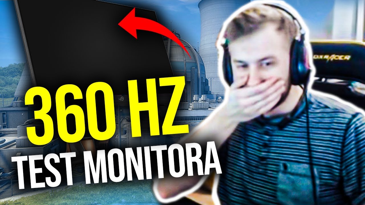 TESTUJĘ NAJSZYBSZY MONITOR GAMINGOWY! (360HZ)