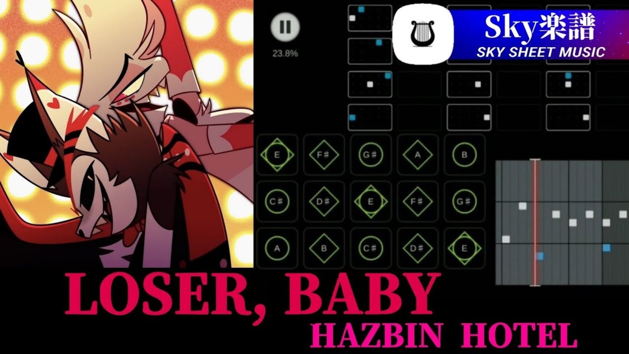 Sky 楽譜 - Loser, Baby / HAZBIN HOTEL ハズビンホテル