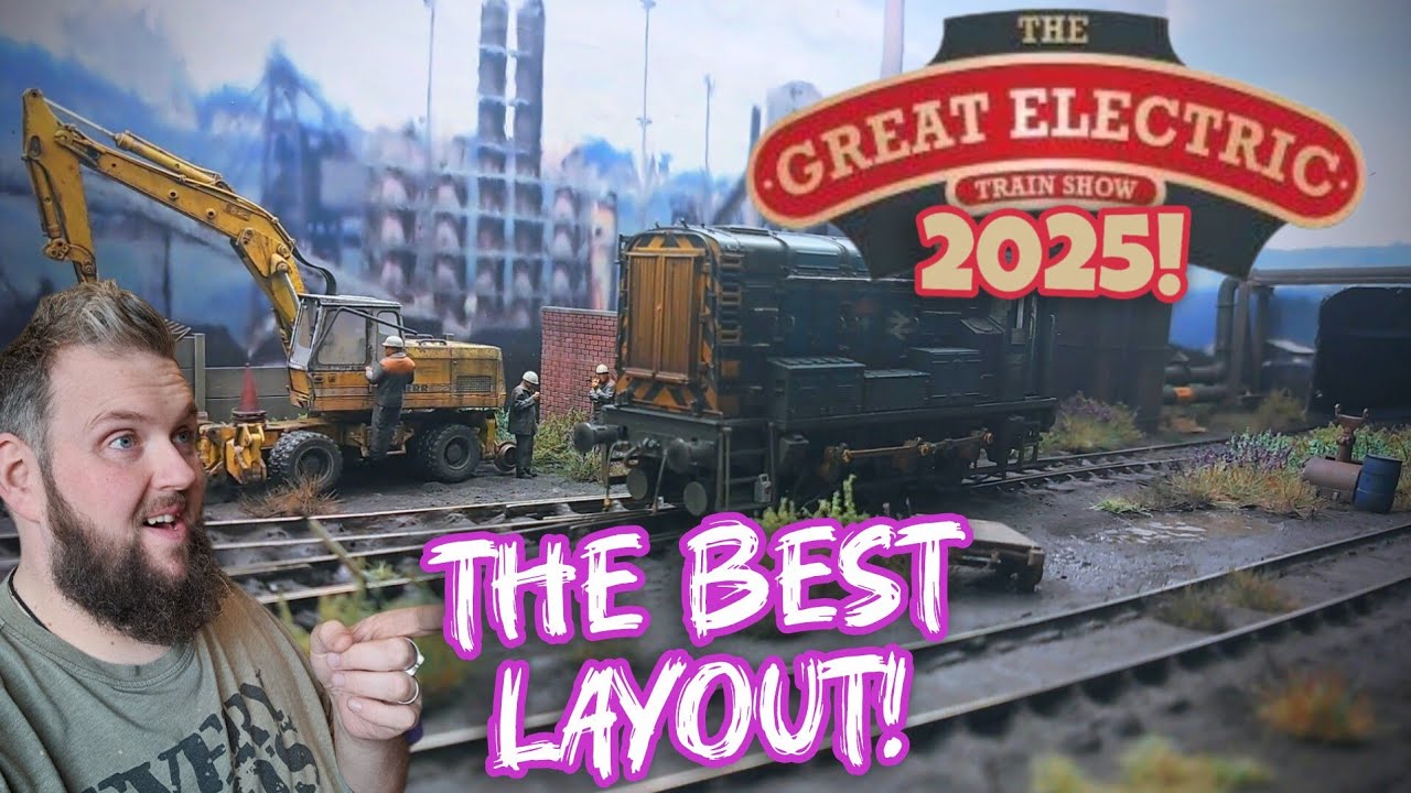 Грандиозное шоу электропоездов 2025! &mdash; ПЯТЬ лучших макетов!