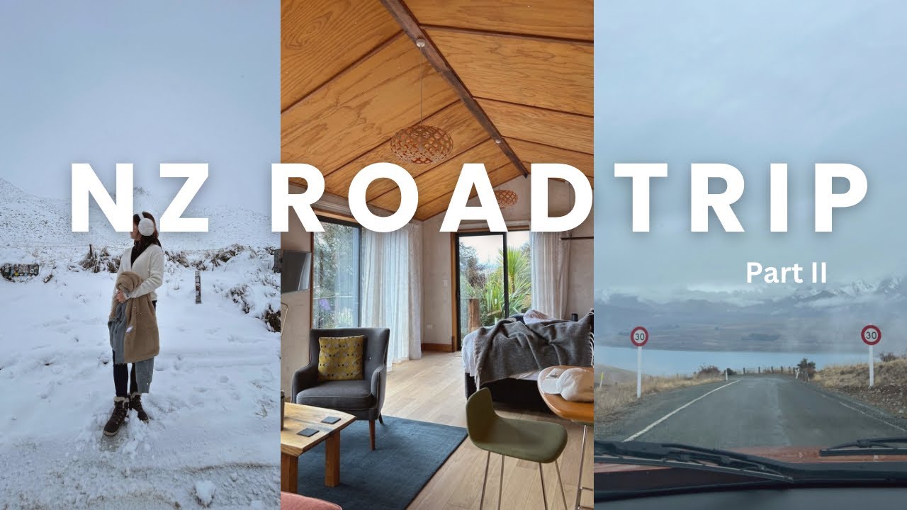New Zealand winter self-drive adventure (4k) | NZ Vlog Part II Queenstown, Wanaka, Mt Cook