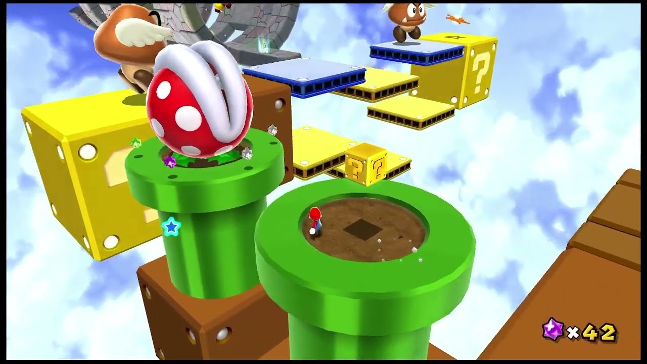 World 4 Start Super Mario Galaxy 2 Episode 12